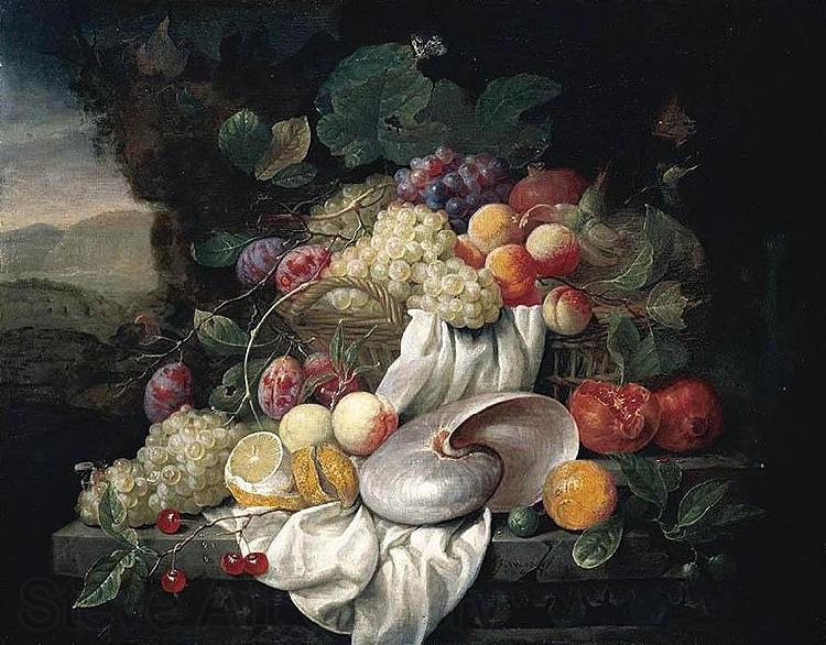Joris van Son Still-Life of Fruit Norge oil painting art